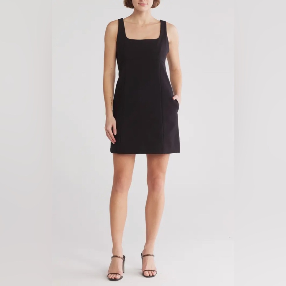 WAYF Nordstrom Black Tank Minidress with pockets size M